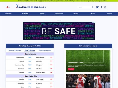 footballdatabase.eu.