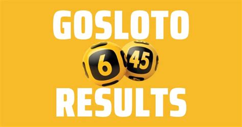 gosloto.app/results/6x45